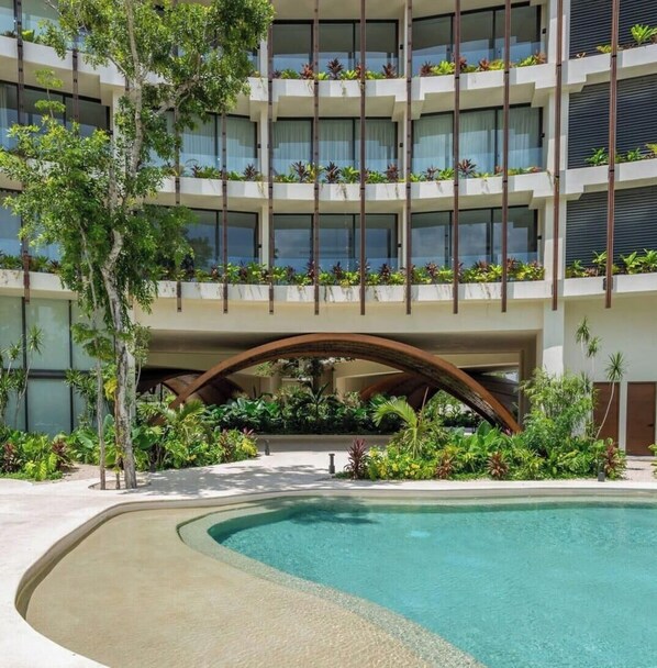 Pool - Top summer retreat! Studio with pool and rooftop! (Tulum)