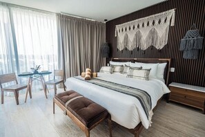 1 bedroom, WiFi, bed sheets - Top summer retreat! Studio with pool and rooftop! (Tulum)