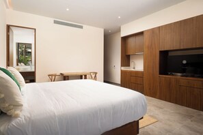 1 bedroom, WiFi, bed sheets - Bright and Modern Ground-Floor Studio w/Garden Views (Tulum)