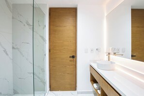 Bathroom - Marvelous studio with pool views, fast Wi-Fi and A/C (Tulum)