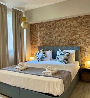 1 bedroom, iron/ironing board, free WiFi, bed sheets - Monastiraki 312 @SuperHost Hub (Athina)