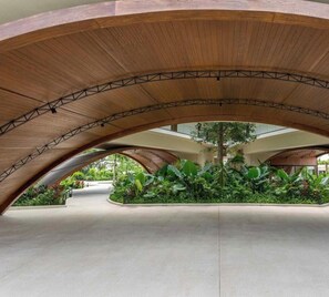 Enceinte de l’hébergement