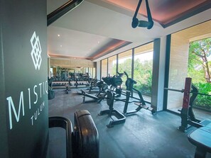 Fitness facility - Family Getaway · 3 Beds · Pool View · WiFi · AC (Tulum)