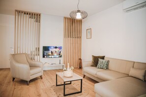 TV, offices - Parrot's Home in Plazhi San Pietro (Plazhi San Pietro)