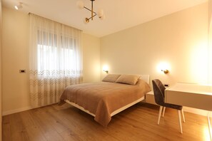 1 bedroom, iron/ironing board, travel crib, free WiFi