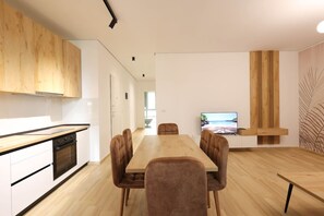 Private kitchen - SanPietro Vacation Apartment 008 (Plazhi San Pietro)