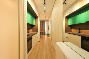 Private kitchen - SanPietro Vacation Apartment 027 (Plazhi San Pietro)