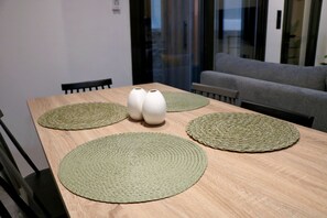 Dining - No 2 - Theo Apartment two bedrooms ground floor (Athina)