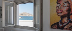 Interior - Seaview house , 2' from the town (Naousa)