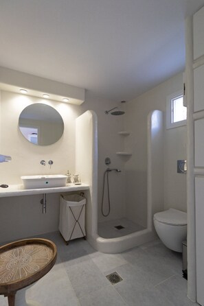 Shower, hair dryer, towels - Ammos Studio Pyrgaki Naxos (Pirgaki)