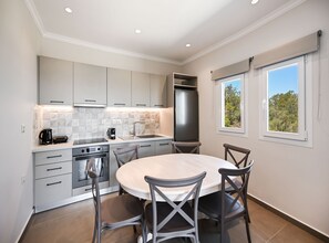 Fridge, oven, stovetop, coffee/tea maker - Lainas Sea View Lefkada 1 (Frini)