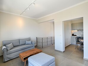 TV, fireplace - Lainas Sea View Lefkada 1 (Frini)