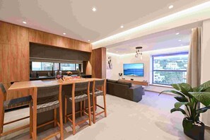 Interior - MGK Luxury Suites with a private  pool, ligaria (Ammoudi)