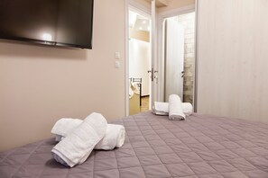 2 chambres, bureau, Wi-Fi gratuit, draps fournis