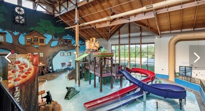 Your cozy basecamp for trails, lakes, and waterpark fun!