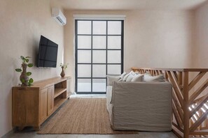 Televisie en een kantoor