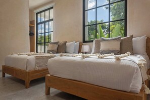 Iron/ironing board, travel cot, free WiFi, bed sheets - Villa Bona | 5Bdrm•18 guests•HotTub & Housekeeping every other day<br>Dedicated Concierge<br>Beach access (Tulum)