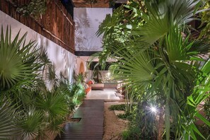 Overnattingsstedets uteområder