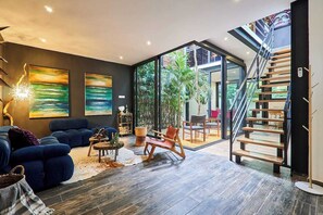 Interior - cAsAmigos | 4BR Villa - Gym, PingPong & Beach Access within gated community guarded 24/7<br>ROCK CLIMBING WALL<br>Dedicated concierge<br>Beach access (Tulum)