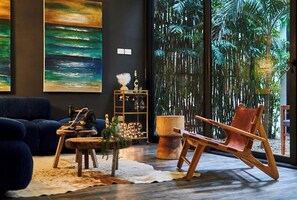 Interior - cAsAmigos | 4BR Villa - Gym, PingPong & Beach Access within gated community guarded 24/7<br>ROCK CLIMBING WALL<br>Dedicated concierge<br>Beach access (Tulum)