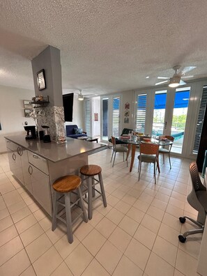 Dining - Blue Villa @Playa Azul Beach is a charming 1BR/1BA apartment in Luquillo. (Luquillo)