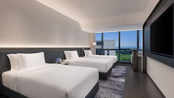 Premium Room, Multiple Beds, Lake View | Premium bedding, down duvets, free minibar, in-room safe