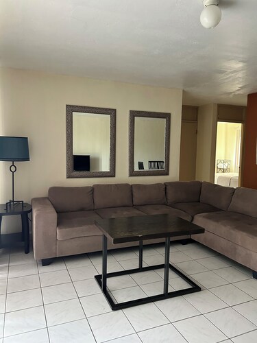 Cozy 2-bedroom apartment in serene Mangilao with AC
