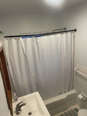 Towels, soap, toilet paper