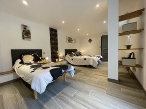 2 habitaciones, internet y acceso para silla de ruedas 