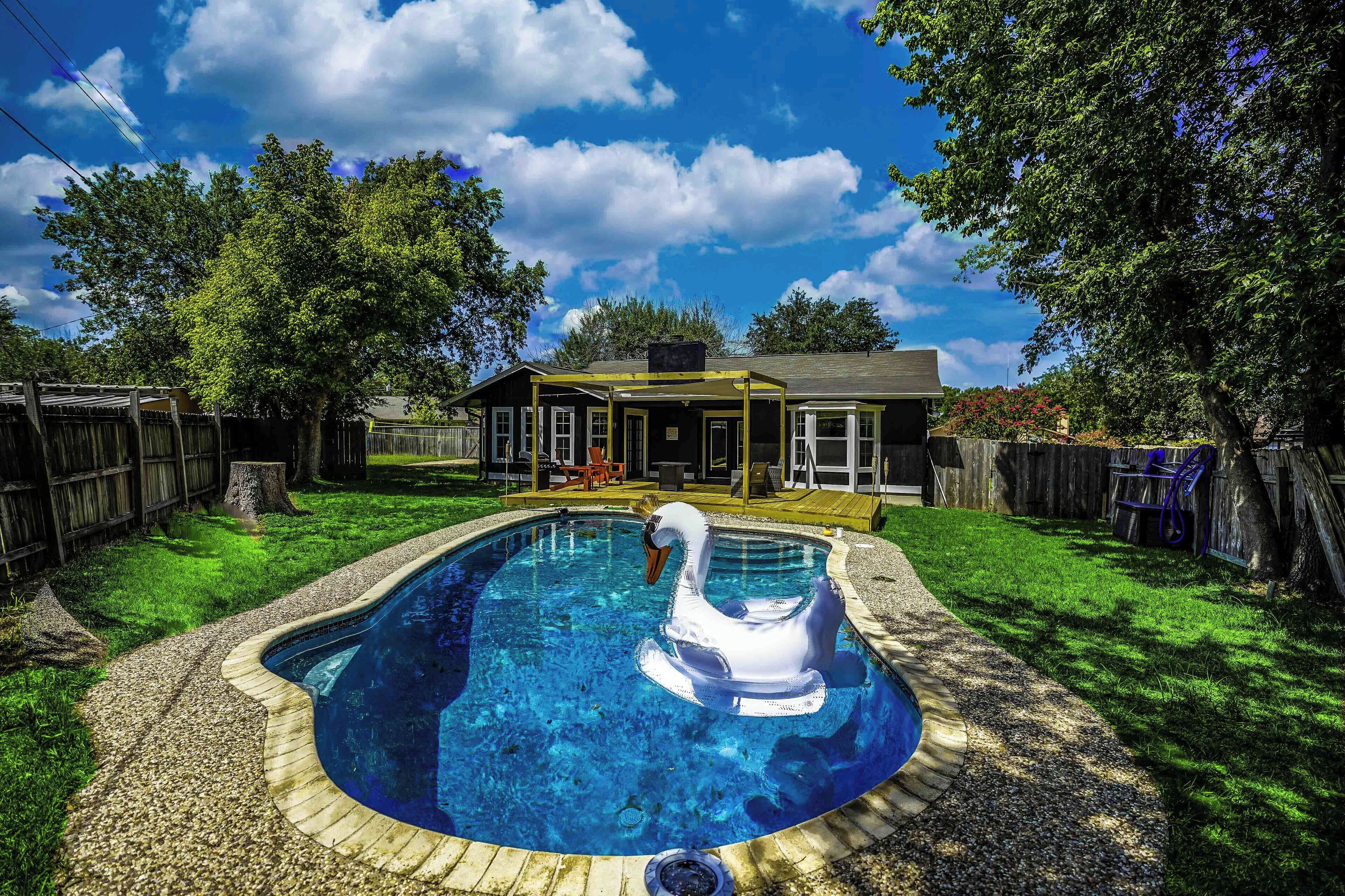 Outdoor pool