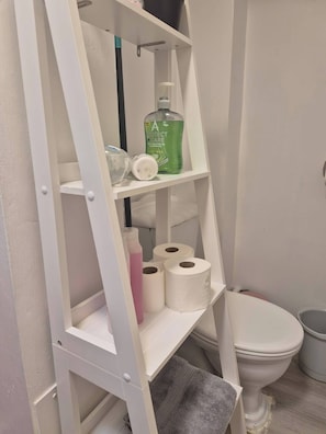 Căn hộ, 1 phòng ngủ, lò sưởi | Phòng tắm