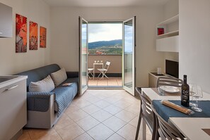 Living area - Ponente - Mareri apartments (Imperia)