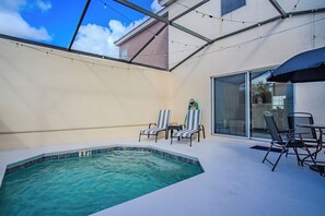Pool - Spacious 3BR Townhome with Private Pool in Bella Vida, Kissimmee (Kissimmee)