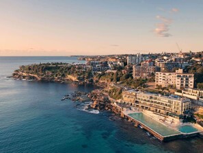 Aerial view - BONDI SALT & SURF 3 bedroom apartment with Parking (Bondi Beach)