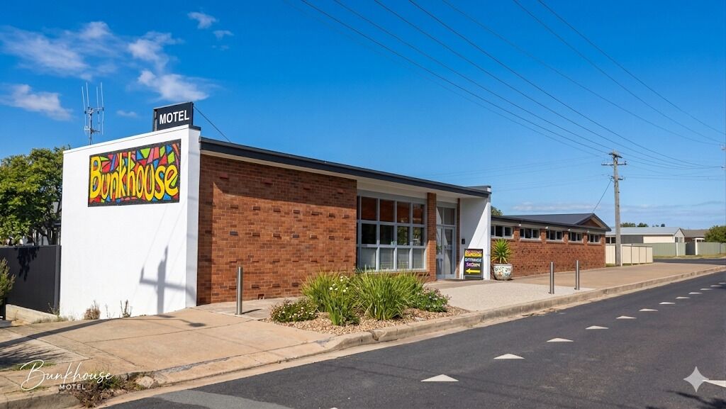 Voorkant van accommodatie