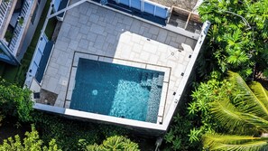 Outdoor pool - Modern F3 apartment in the heart of the Baie des Mulets peninsula (Le Vauclin)