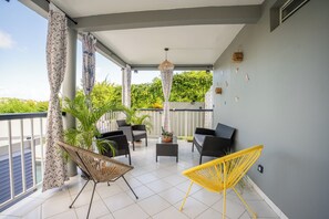 Property grounds - Modern F3 apartment in the heart of the Baie des Mulets peninsula (Le Vauclin)