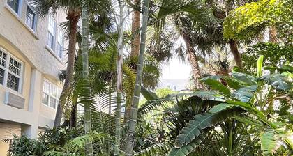 THE GREEN ROOM - Peaceful Poolside Studio, 24x7 Reception, and Parking Spot