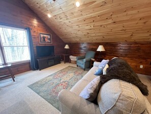 Living area - Weathering Heights - Hot Tub, Game Room, Close to Boone and Banner Elk! (Boone)