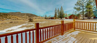 South Fork Cabin Near Wolf Creek Ski  Fishing, ATV Trails, Mountain Views