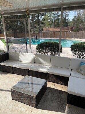 Outdoor pool - Charming house available during Master's week in Augusta, GA! (Augusta)