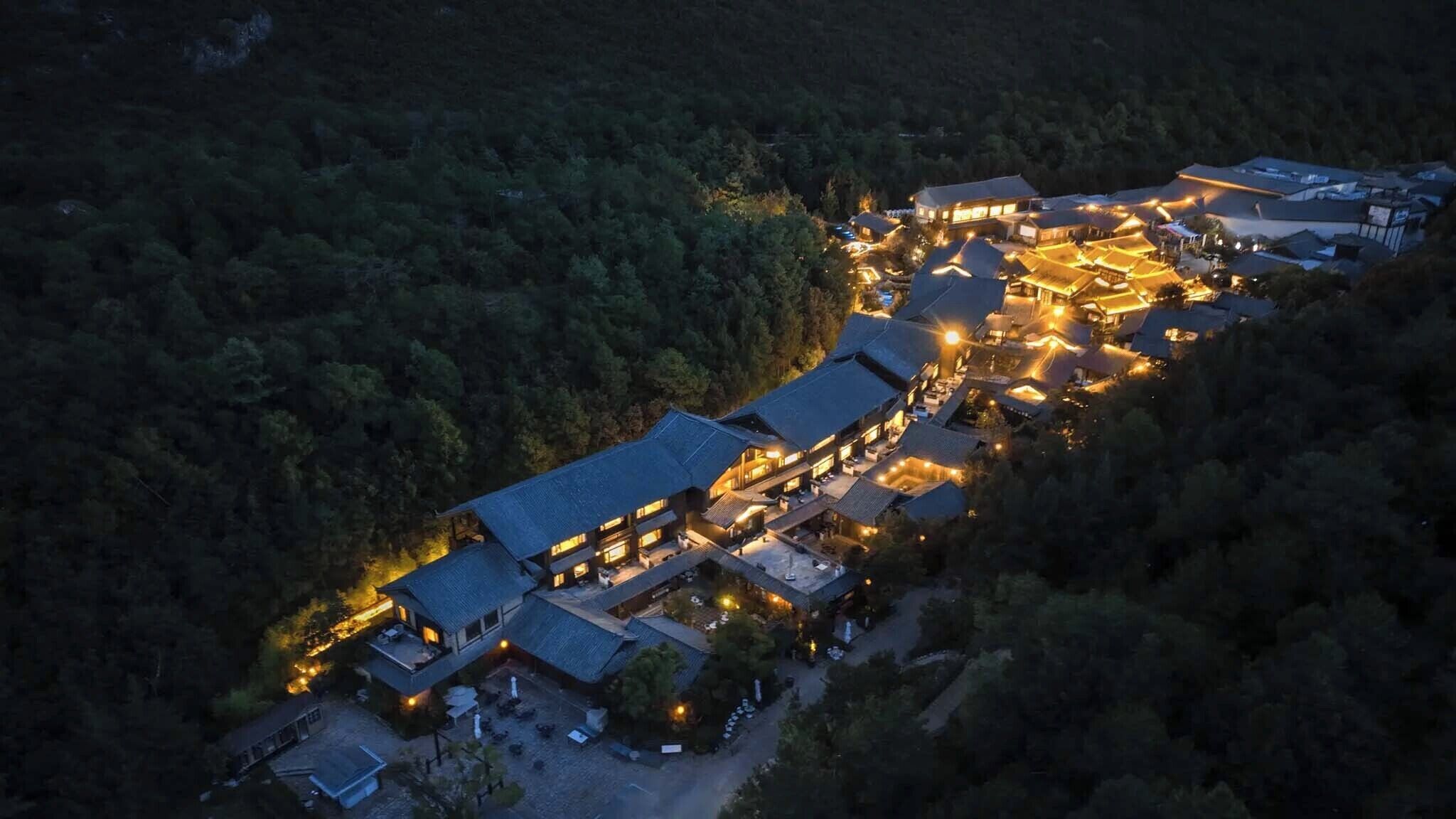 منظر من الجو على ارتفاع عالٍ