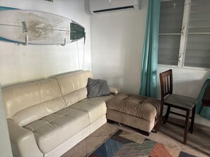 Living area - Cozy 1-bedroom apartment in tranquil Isabela with AC (Isabela PR)