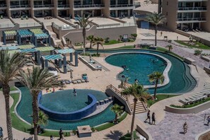 Pool - Phase 2 Coronado 107 Stylish Ground-Floor 2BR Steps from Pools, Beach & Las Palomas Fun. (Puerto Peñasco)