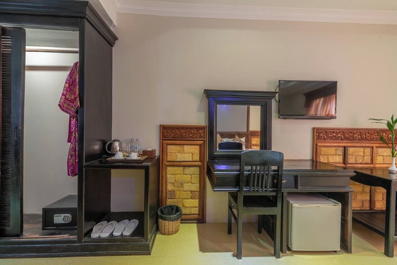 Phòng 2 giường đơn Deluxe, quang cảnh thành phố | Nội thất