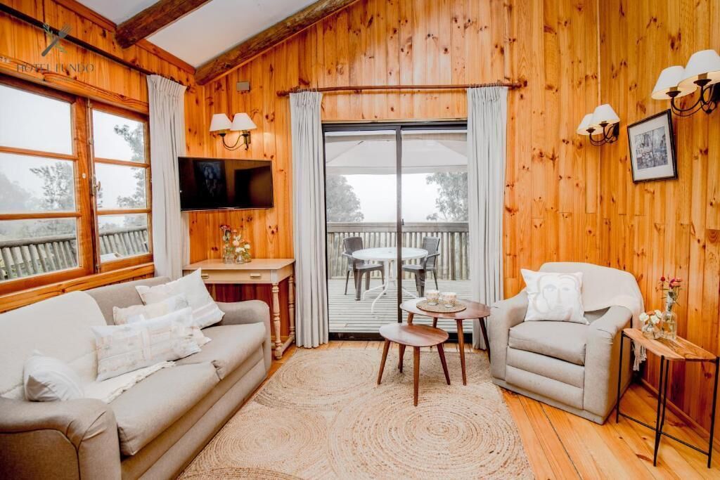 高级木屋, 花园景观 | 起居区