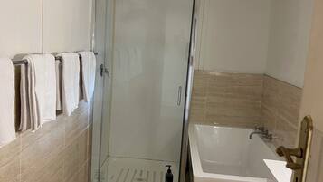 Towels, soap, toilet paper