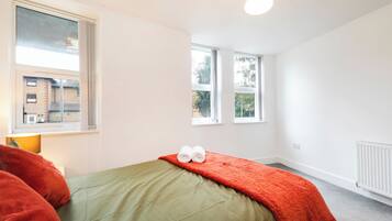 1 bedroom, WiFi, bed sheets, wheelchair access