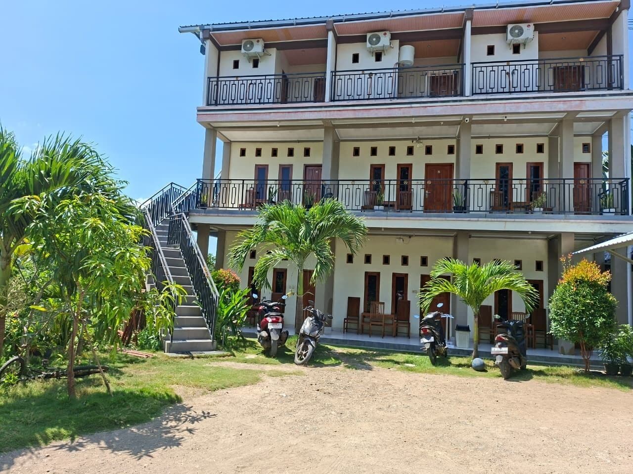 Classic-Dreibettzimmer, Nichtraucher, Gartenblick | Kostenloses WLAN