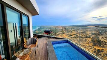Panoramic Suite, 1 Queen Bed with Sofa bed, Private Pool, Garden View | View from room